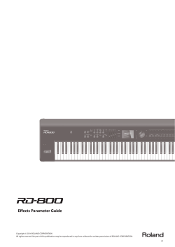 Roland Rd 800 Owner S Manual User Guide User Manual