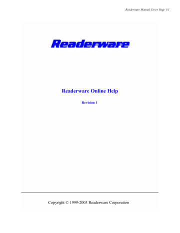 readerware video