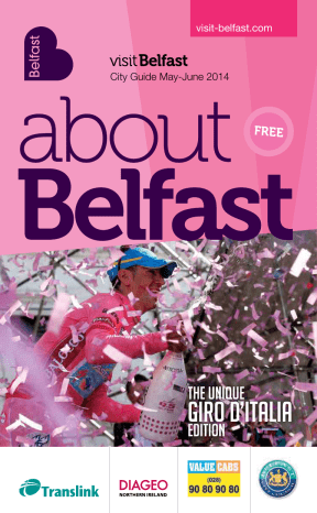 About Belfast City Guide May June 14 Manualzz