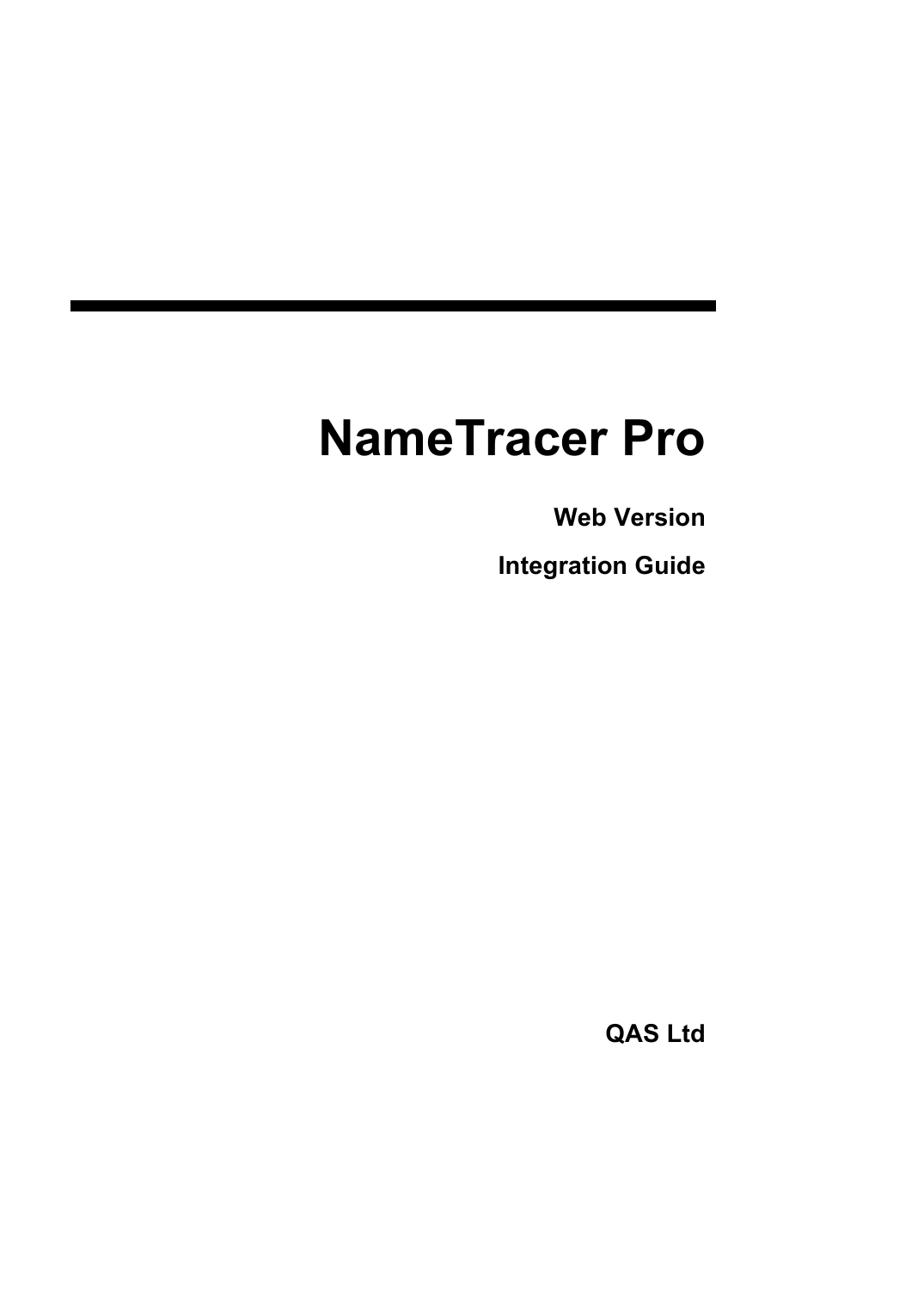 NameTracer Pro - Experian Data Quality | Manualzz