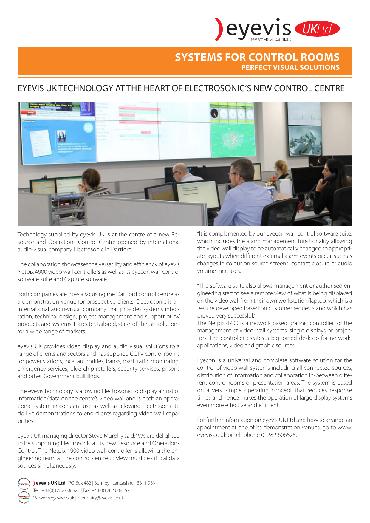 Systems For Control Rooms Manualzz