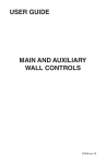 Air Solutions Wall Controls User Guide