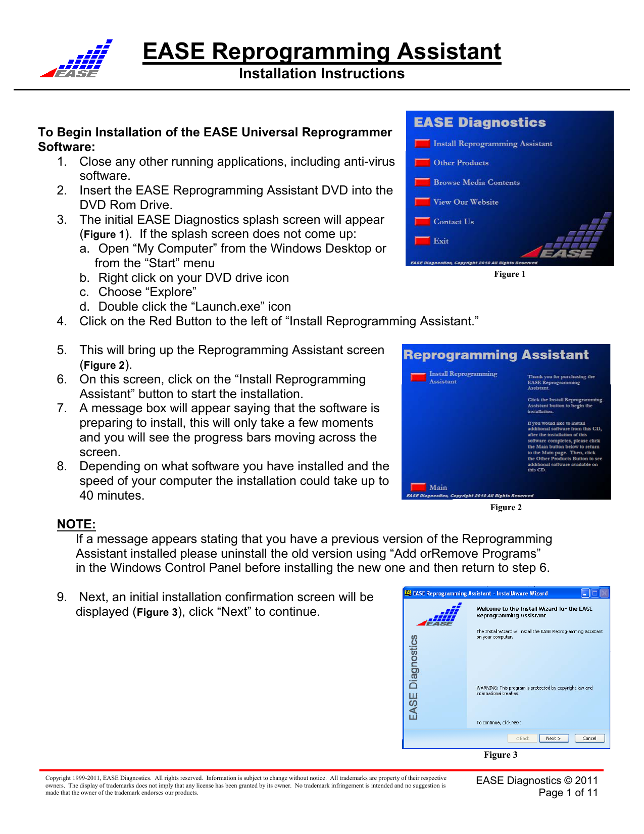 ease diagnostics