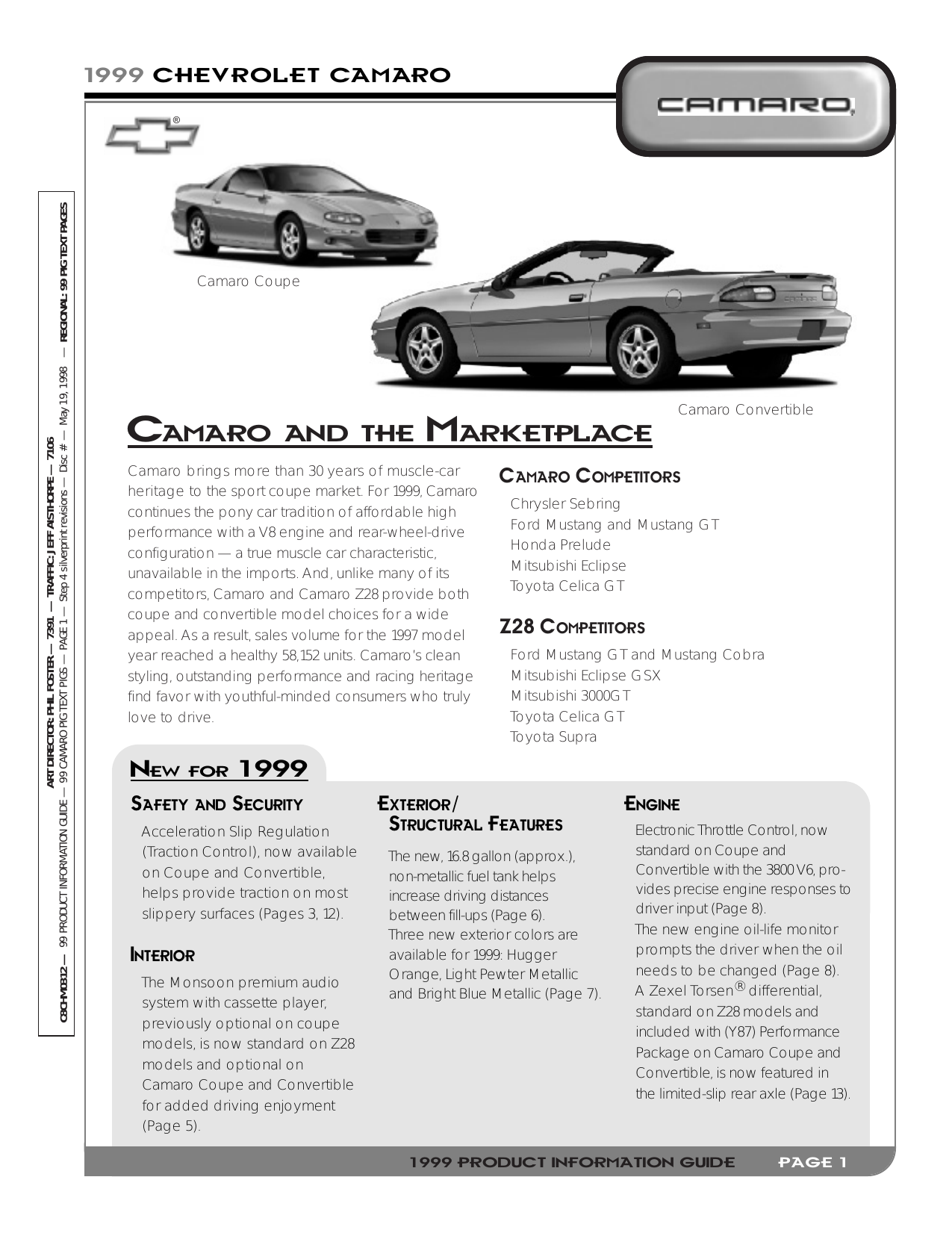 Camaro And The Marketplace Gm Media Online Manualzz - free 1979 chevrolet camaro z 28 ss3 35 roblox