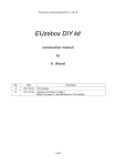 EUzebox ATMEGA644 DIY Kit Manual | AI Chat &amp; PDF