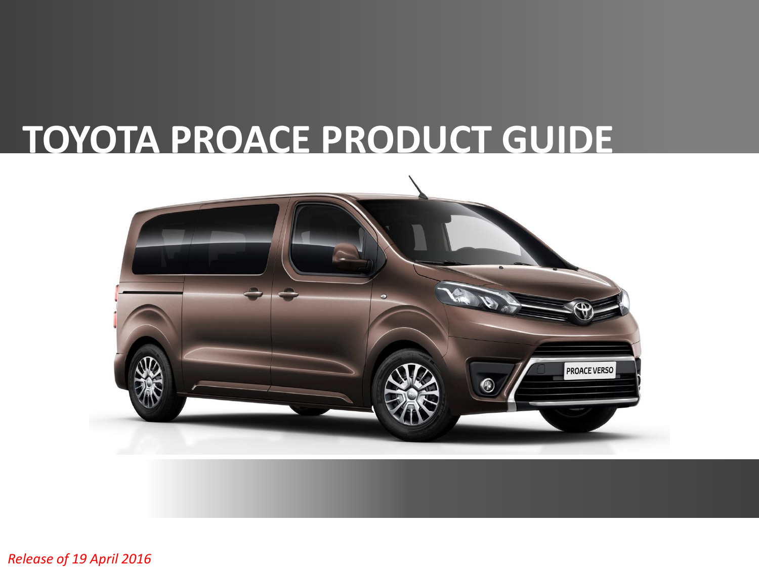 Proace VAN - Motability Ireland