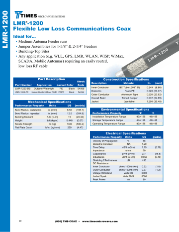 LMR 1200 Datasheet | Manualzz