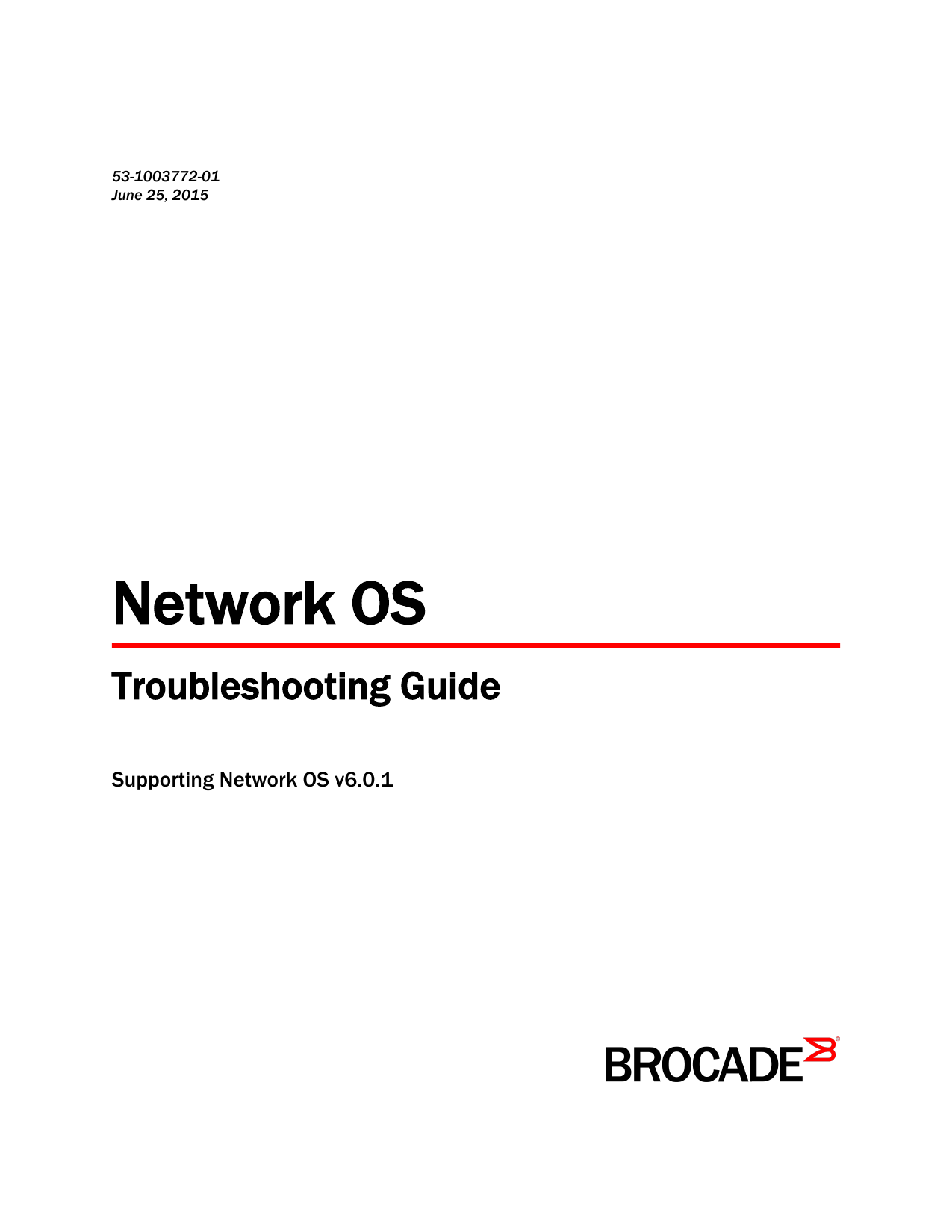 Network Os Troubleshooting Guide 6 0 1 Manualzz