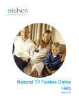 National TV Toolbox Online Help - User Manual