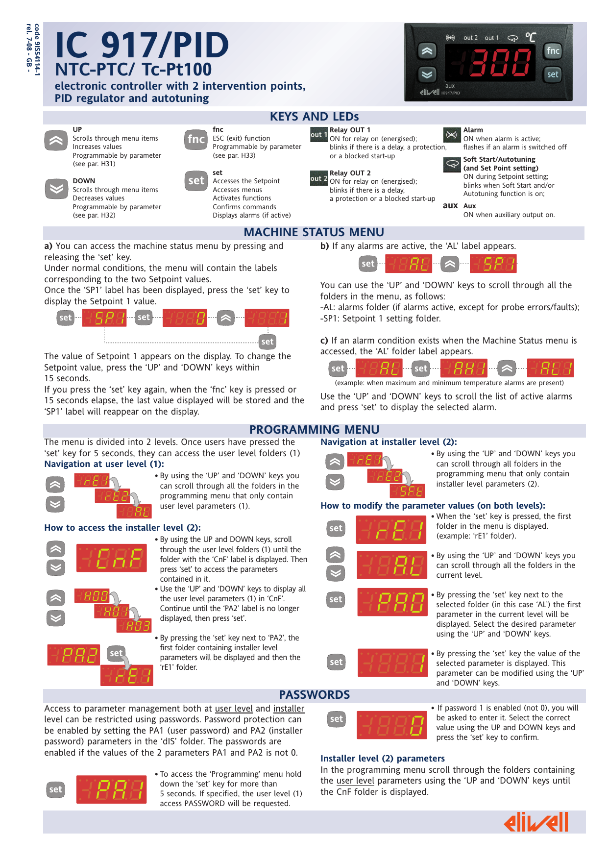 pid codes list