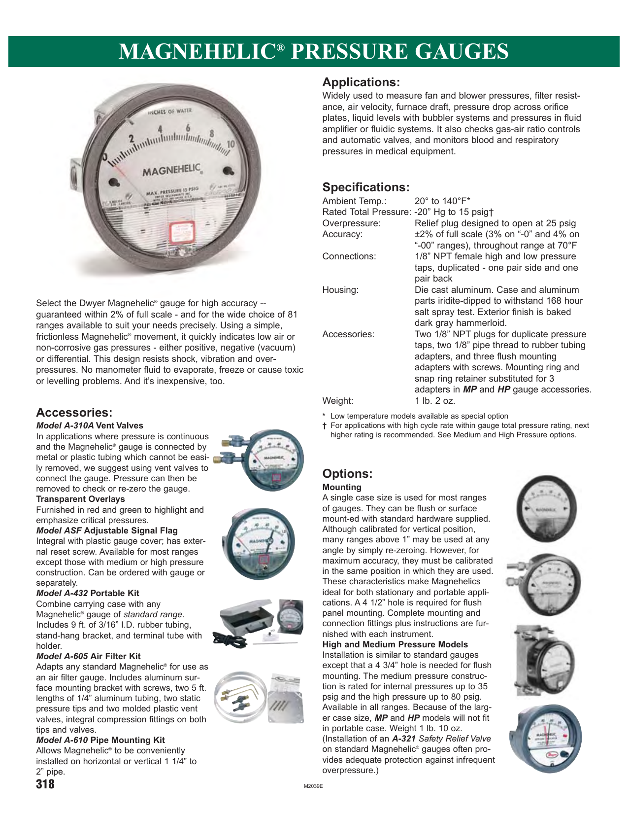 magnehelic pressure gauge