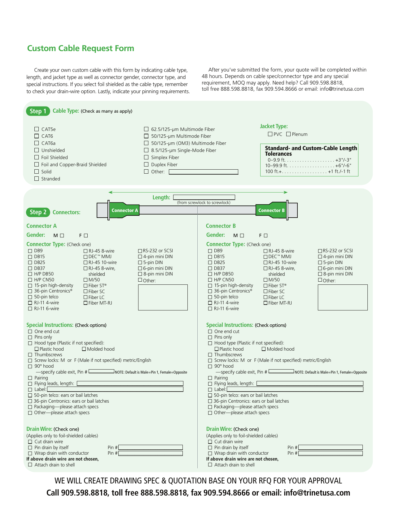 1 2 Multi Mode Fiber Coupler Spec