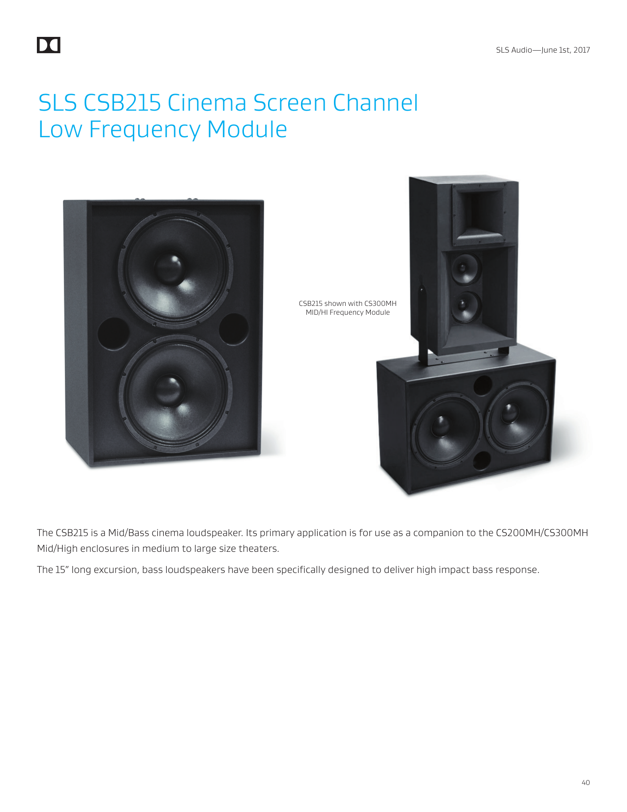 sls line array speakers