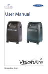 CHART VisionAire 2 User manual