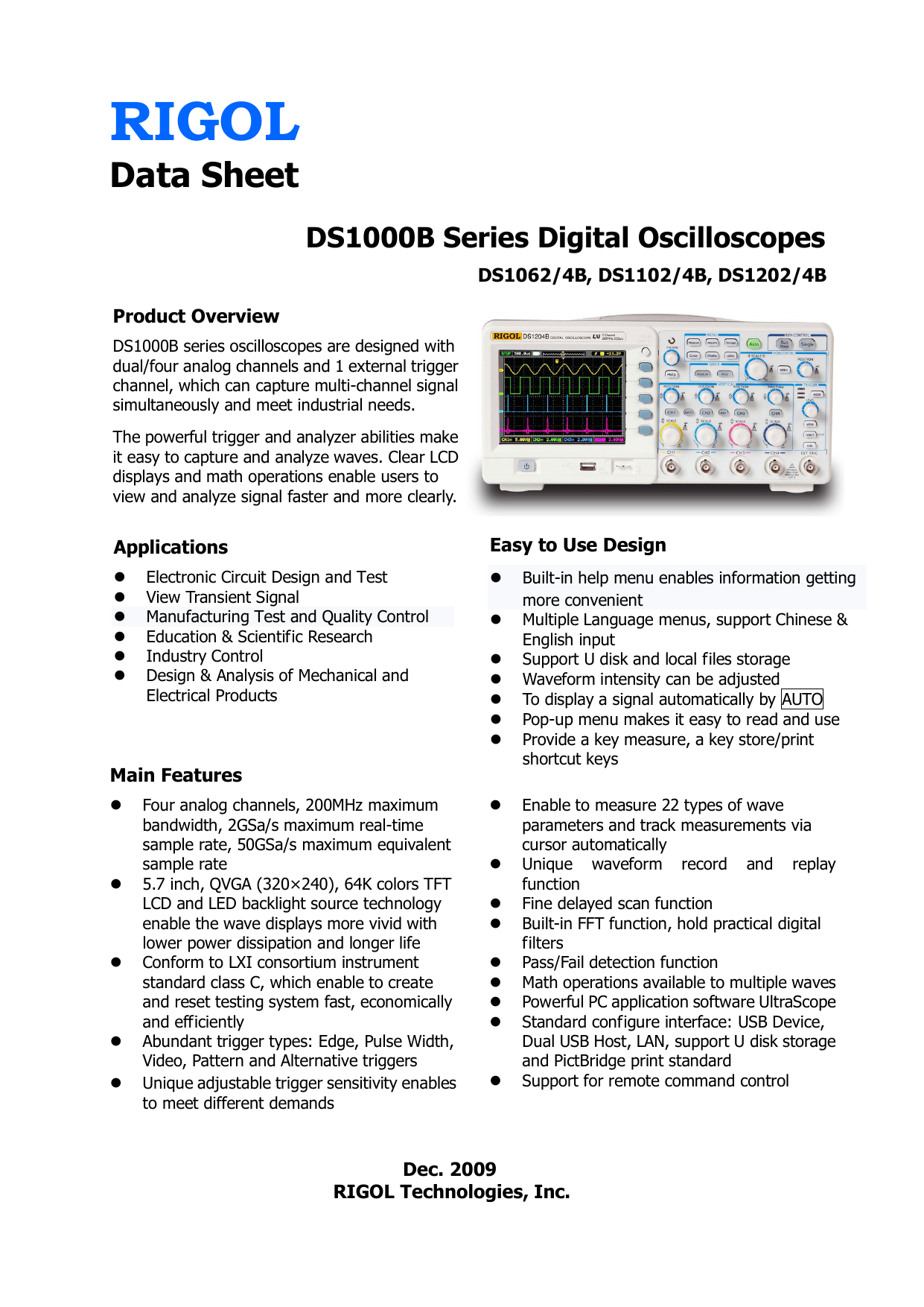 rigol ultrascope software