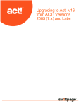 Act! v16 Upgrade Guide | AI Chat &amp; PDF Download