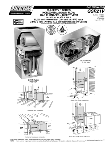 g43uf lennox furnace parts