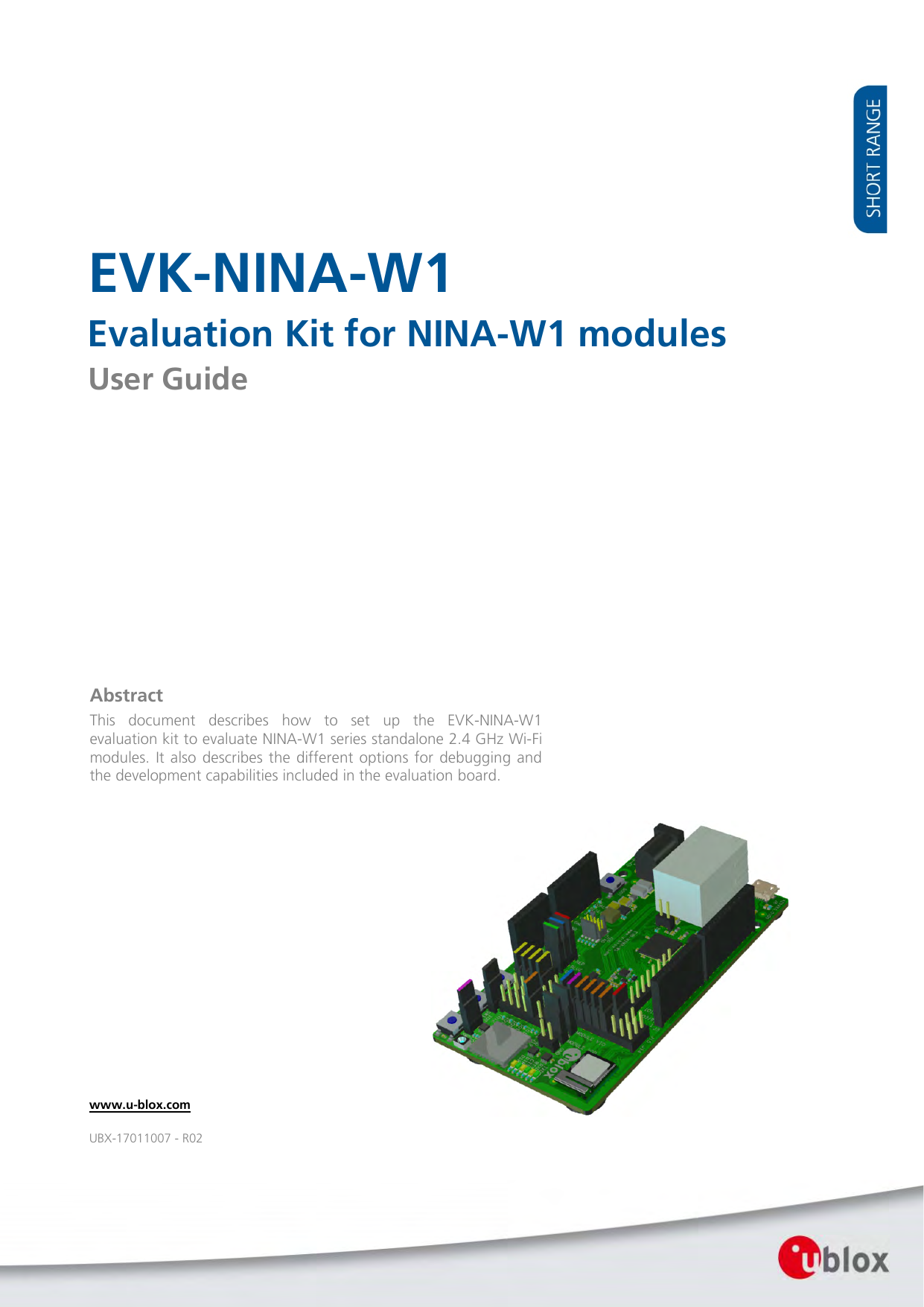 EVK-NINA-W1 | Manualzz