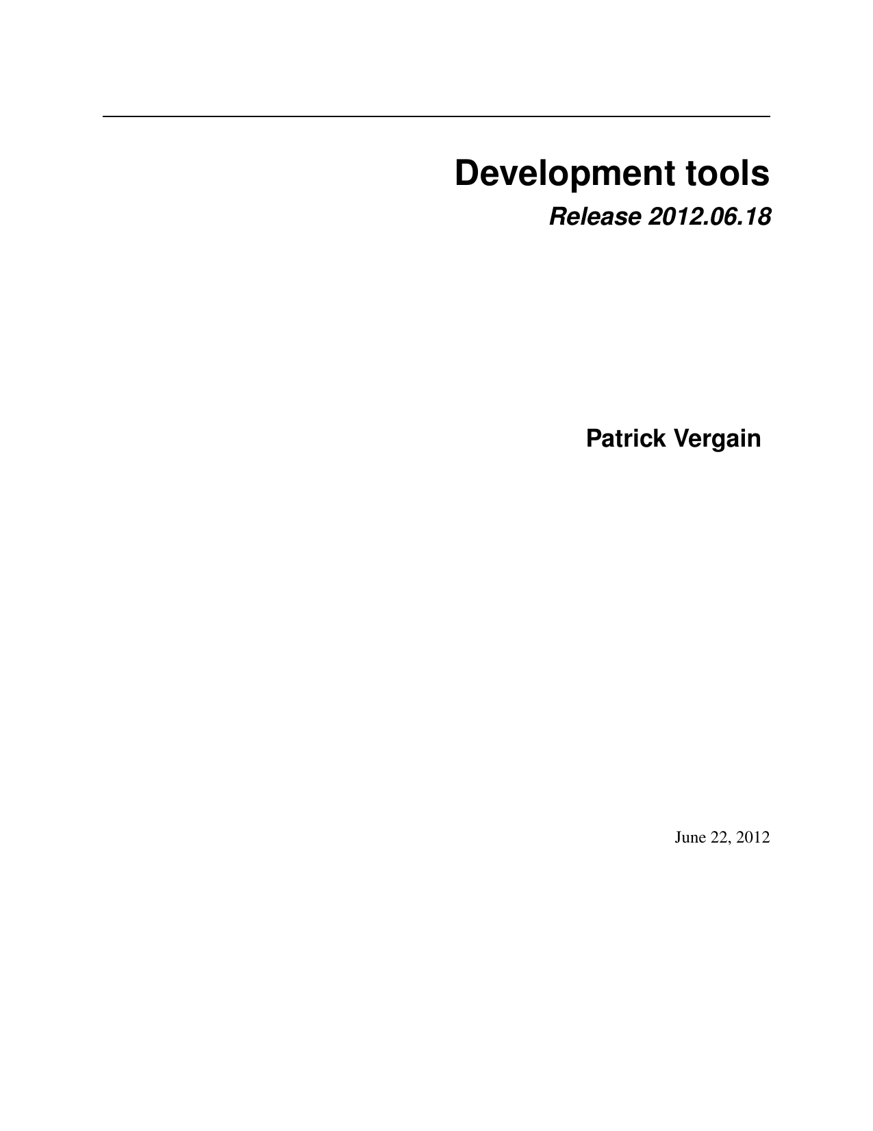 Development Tools Manualzz