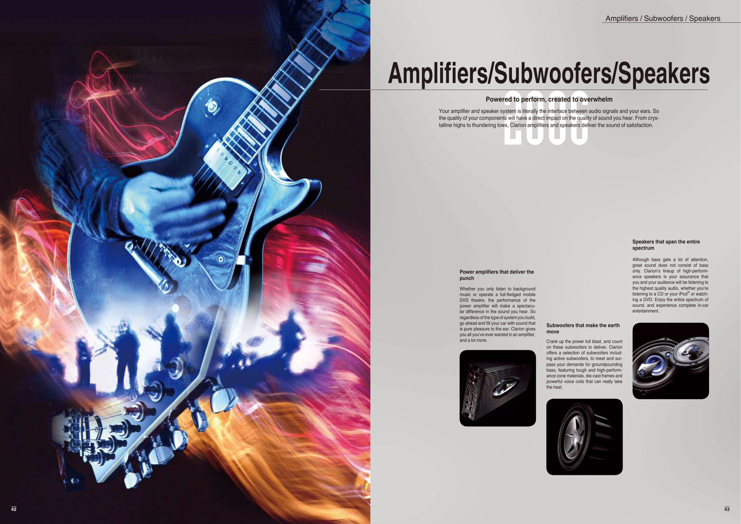 Amplifiers/Subwoofers/Speakers | Manualzz