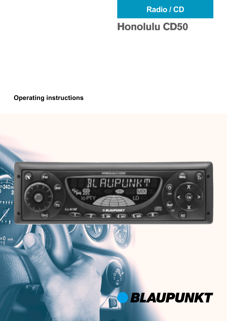 Blaupunkt CD50 Car Stereo System User manual Manualzz