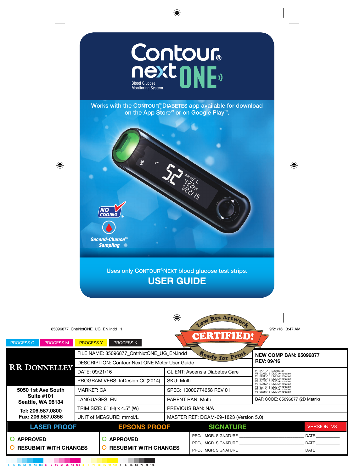 user guide Contour® NEXT ONE Manualzz user guide Contour® NEXT ONE Manualzz