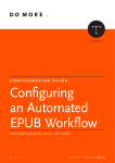 EPUB Workflow Configuration Guide