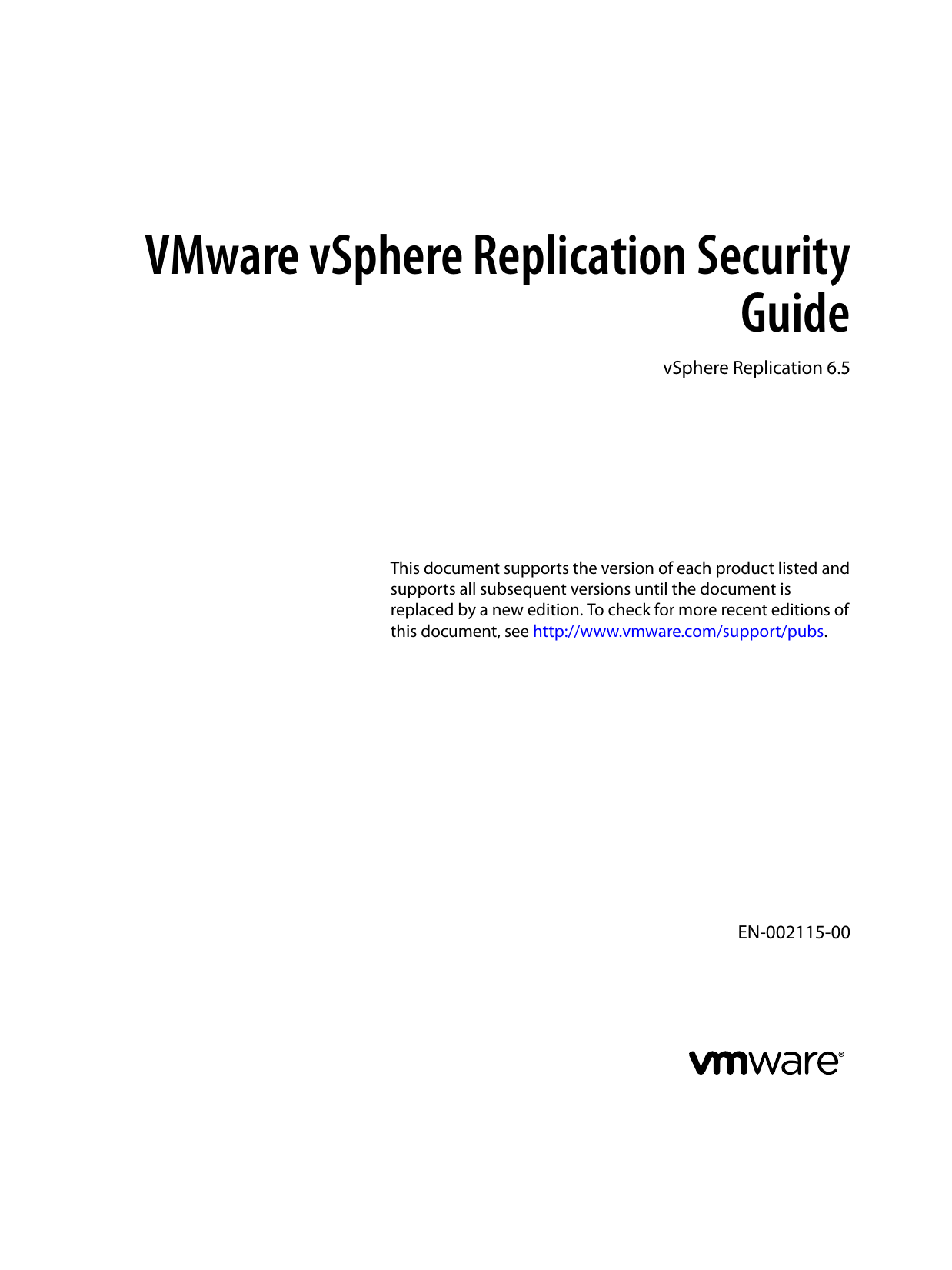 vmware vsphere 6.5 administration guide