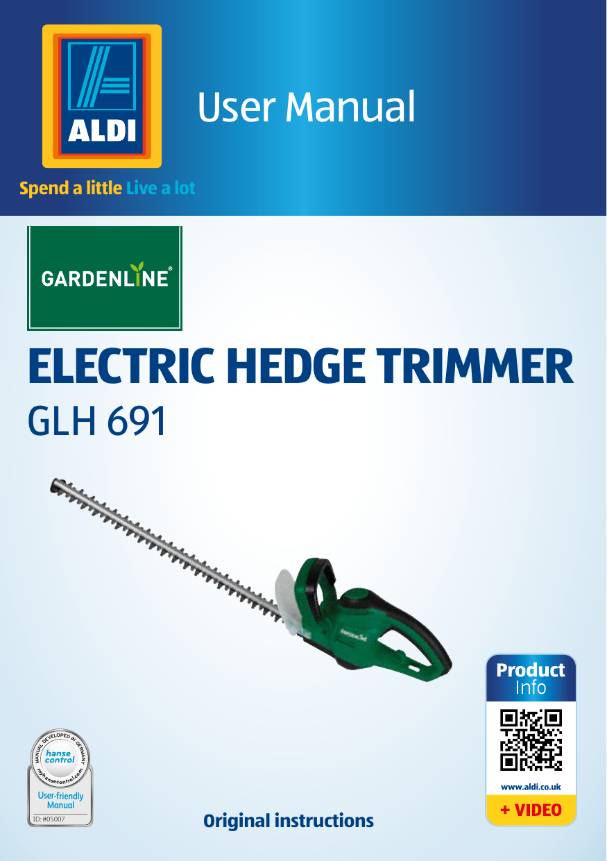 electric hedge trimmer aldi