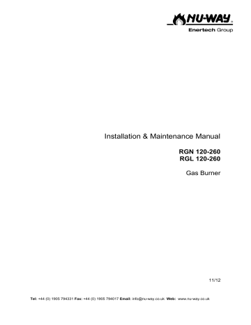 RGN 120-260 Manual | Manualzz