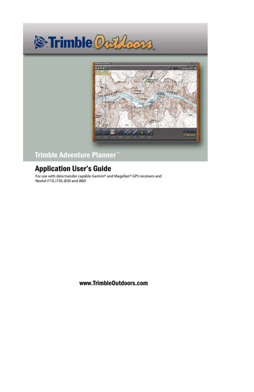 Trimble Outdoors Adventure Planner Guide Manualzz