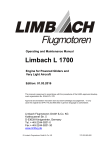Limbach L 1700 Engine Operating and Maintenance Manual