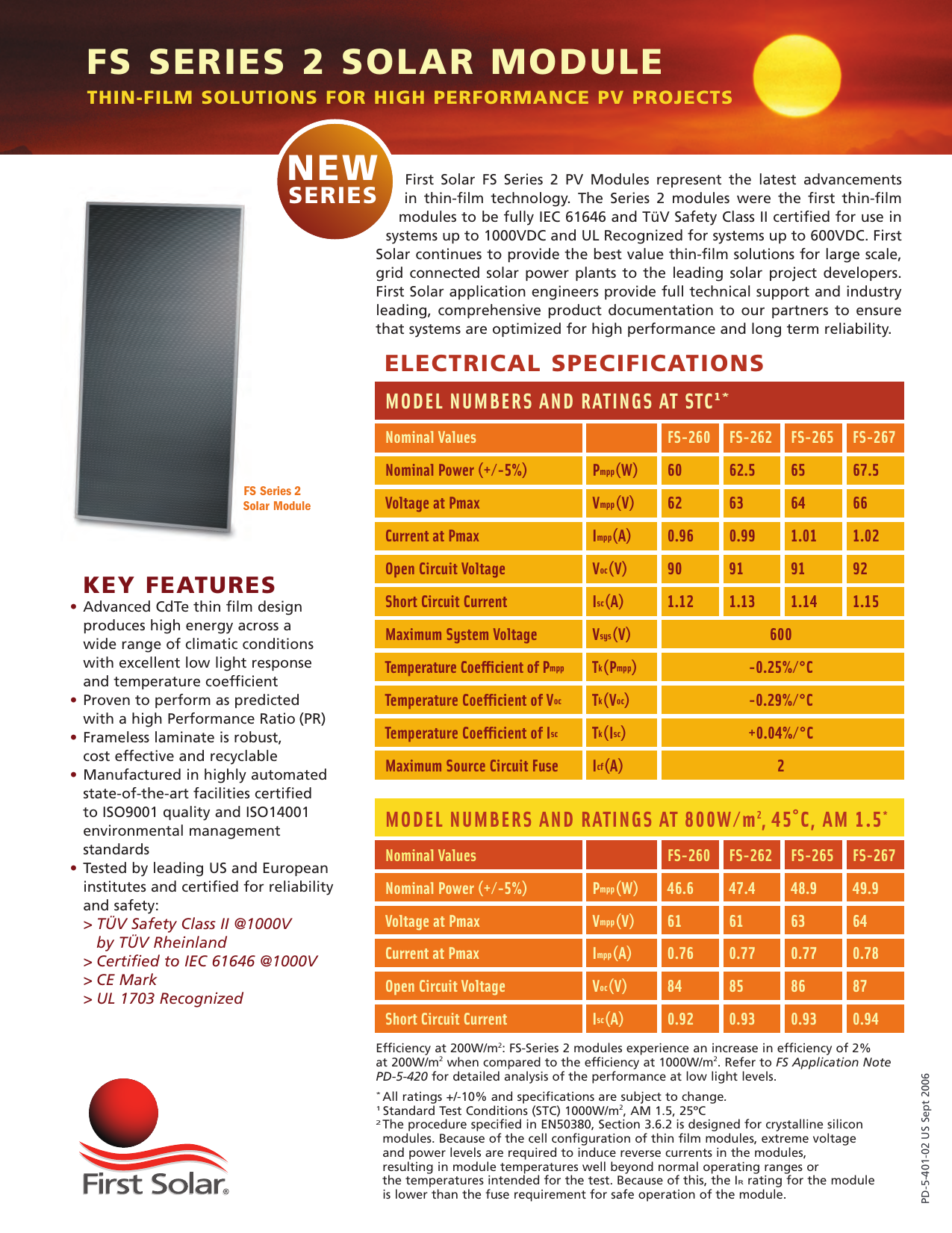 Fs Series 2 Solar Module New Ohio Department Of Transportation Manualzz