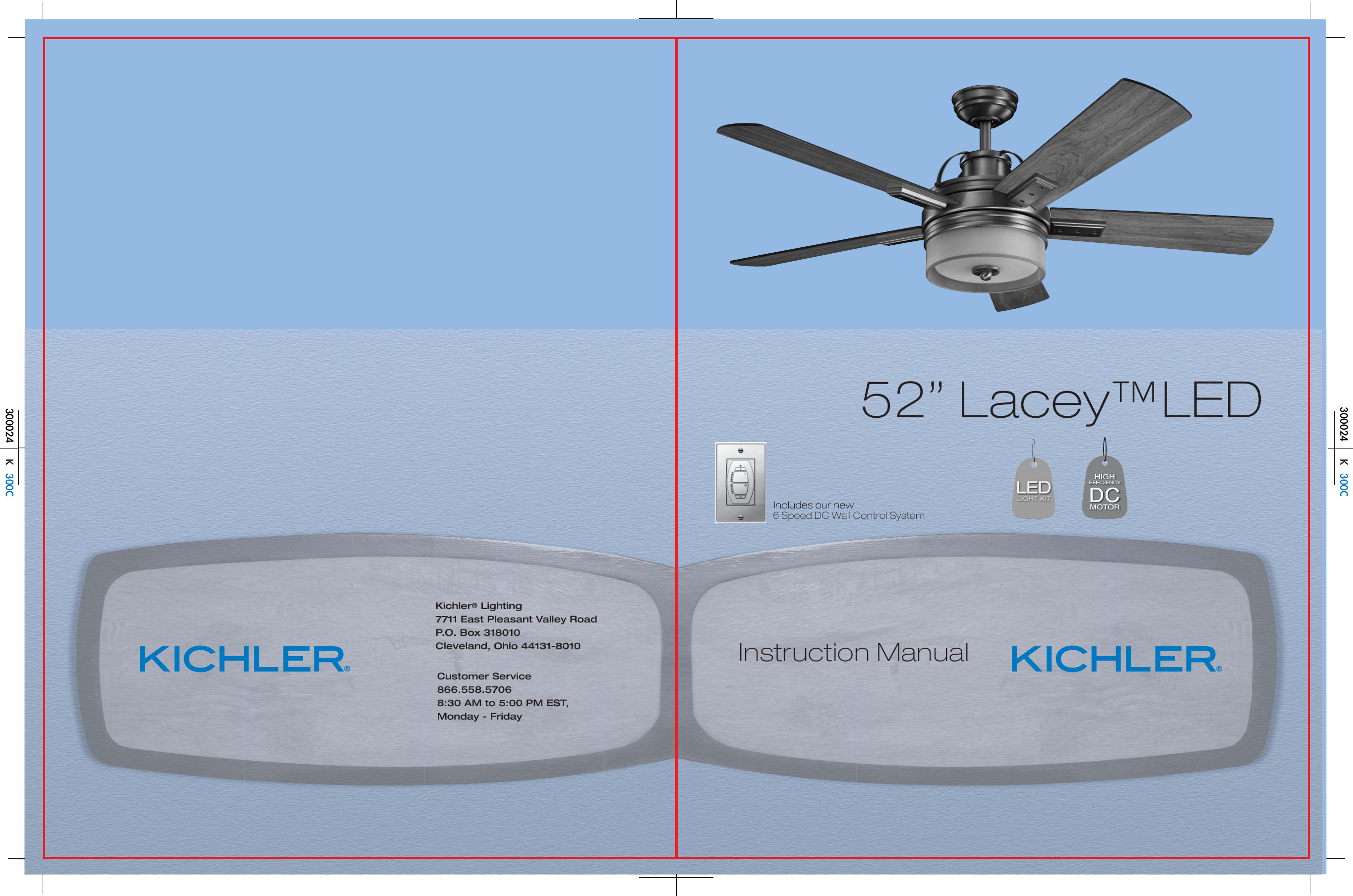 Kichler Lighting 300024AP Lacey™ II 