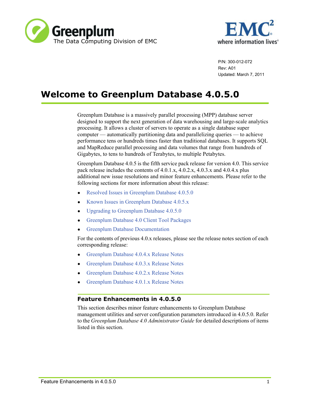 greenplum-database-release-notes-4-0-5-0-manualzz