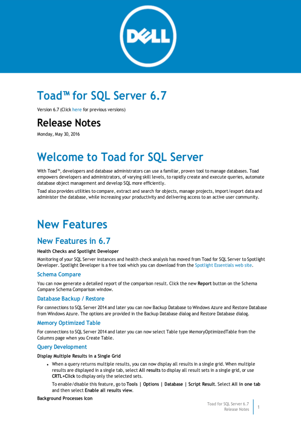 toad for sql server null