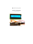 Adafruit i2c/SPI LCD Backpack User Guide