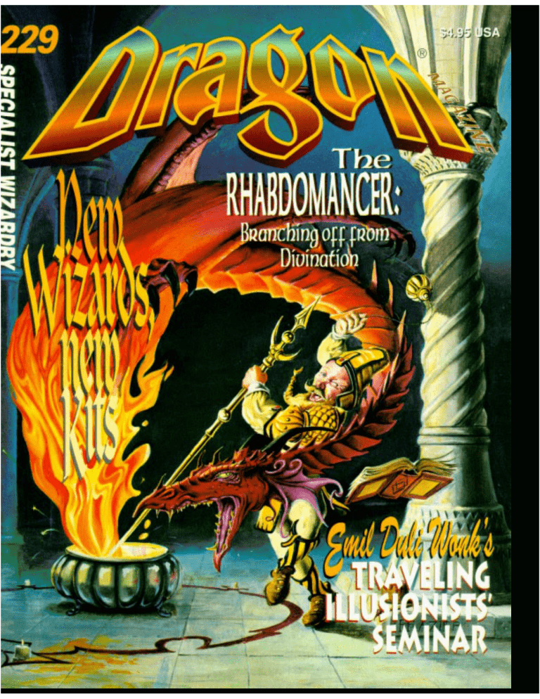 Dragon Magazine 229 Manualzz