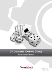 Interblock G5 Diamond Roulette User&rsquo;s Manual