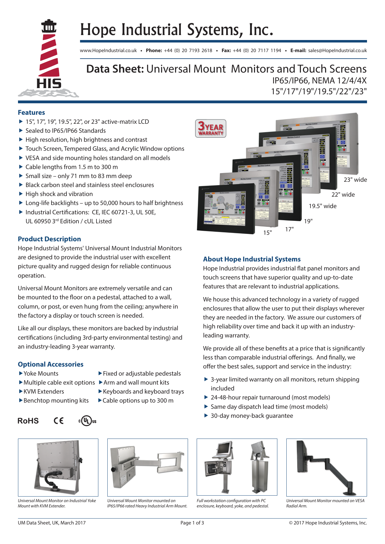 Hope Industrial Systems, Inc. | Manualzz