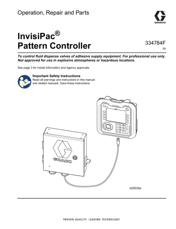 Graco 334784F, InvisiPac Pattern Controller Owner's Manual | Manualzz