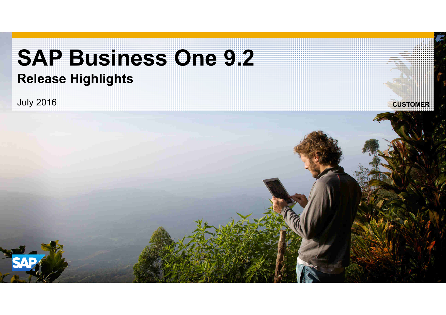 Sap Business One 9 2 License Comparison Chart