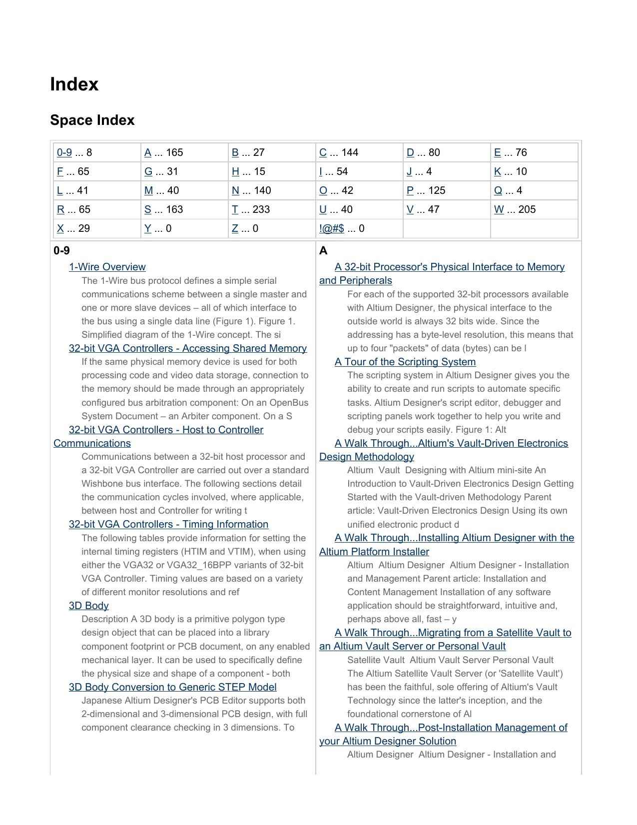 Space Index Altium Wiki Manualzz