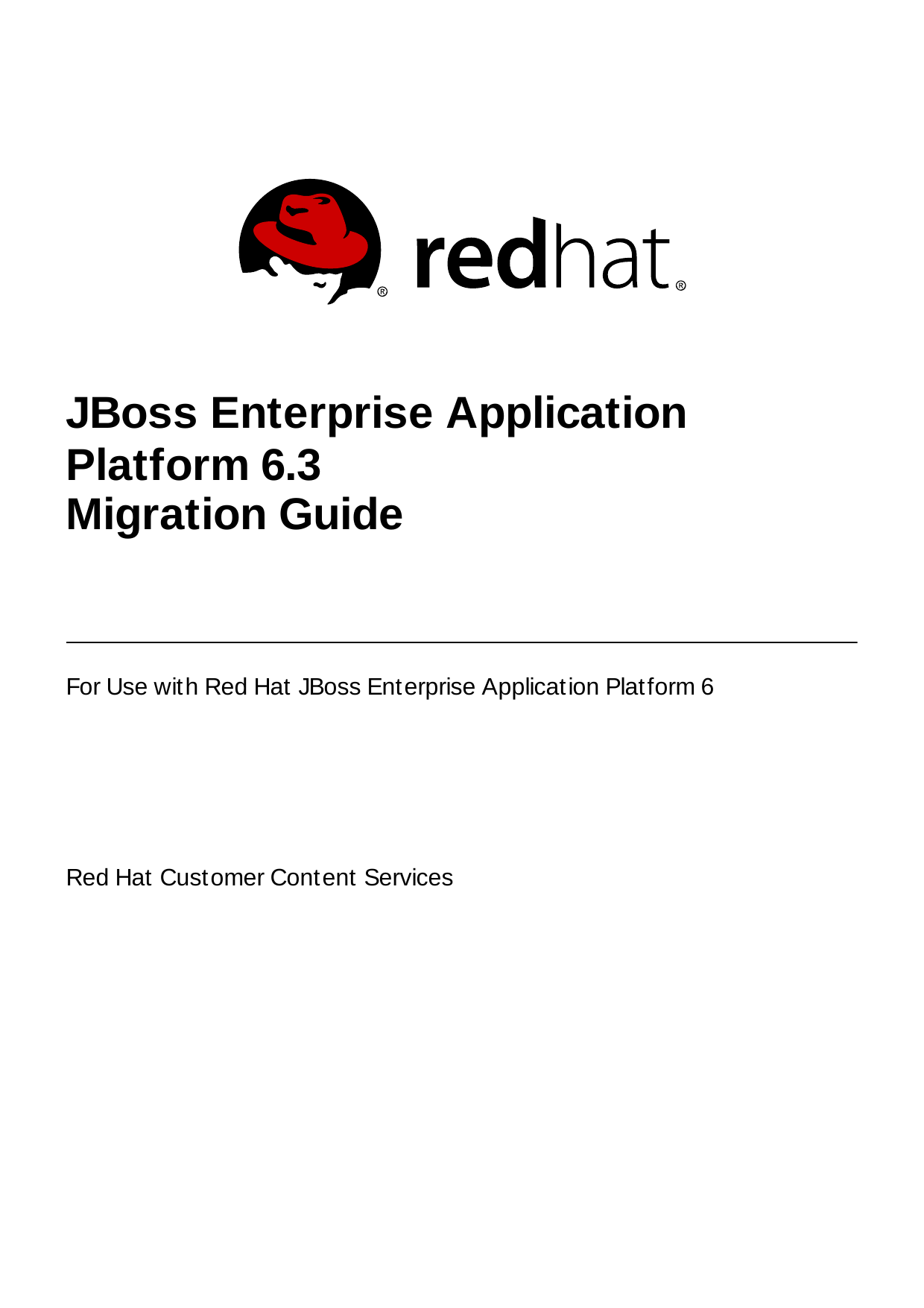 Jboss Enterprise Application Platform 6 3 Migration Guide Manualzz