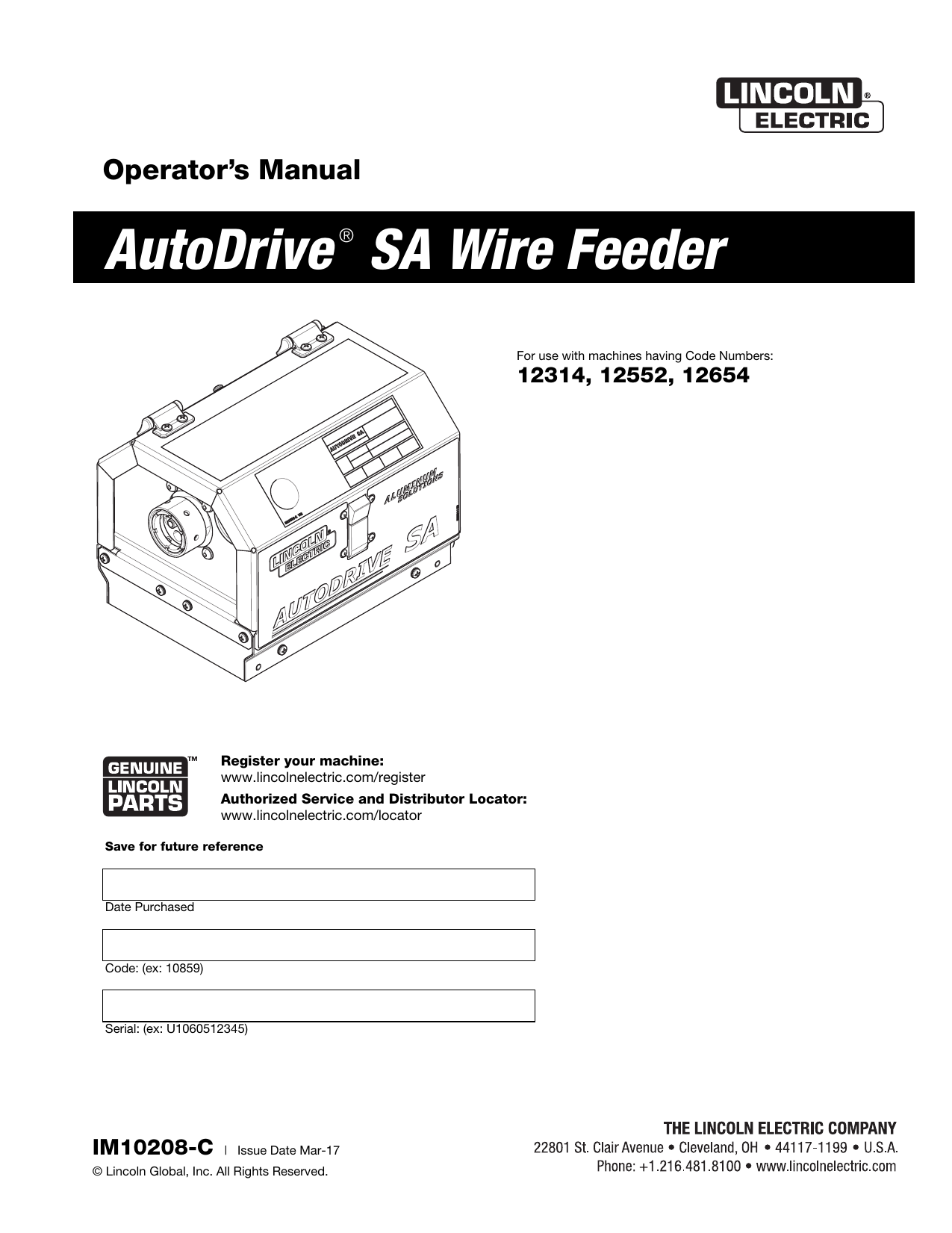 Autodrive Sa Wire Feeder Manualzz Com