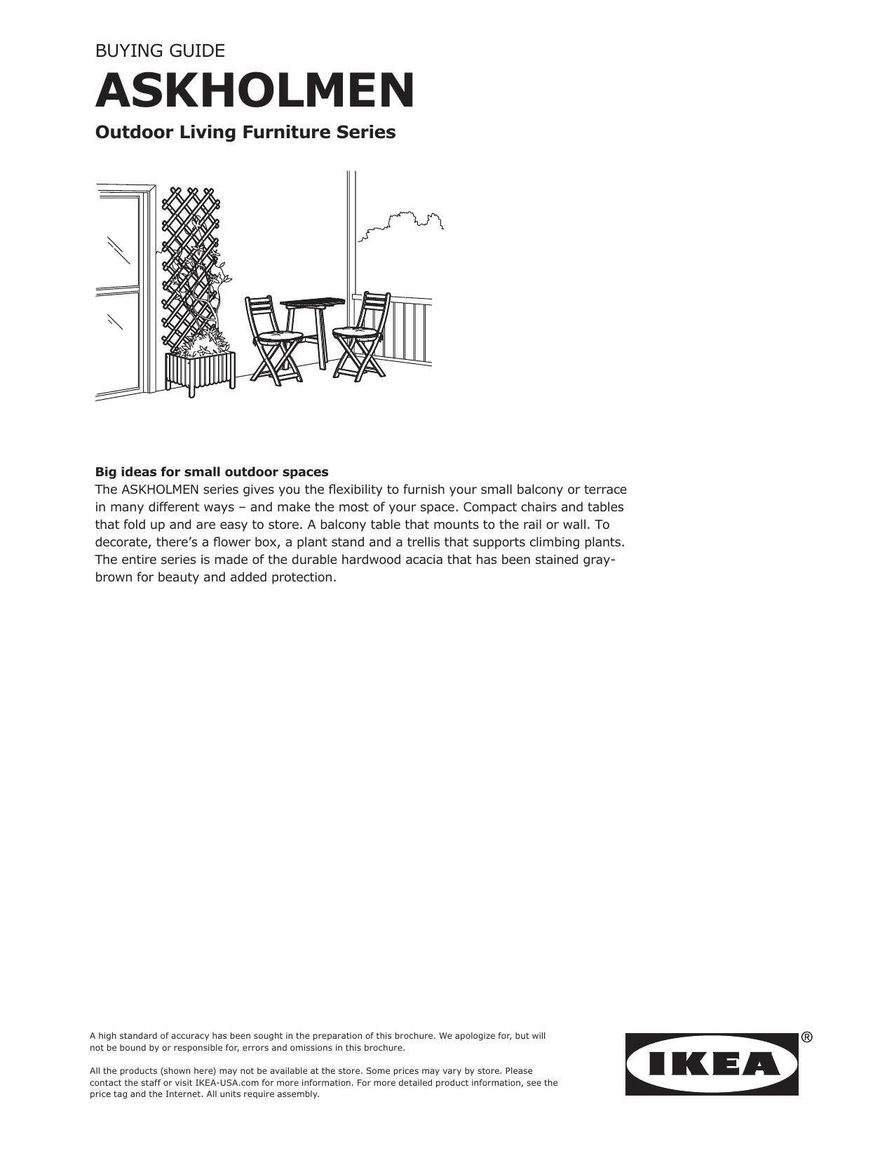 emigh patio furniture on Askholmen Manualzz