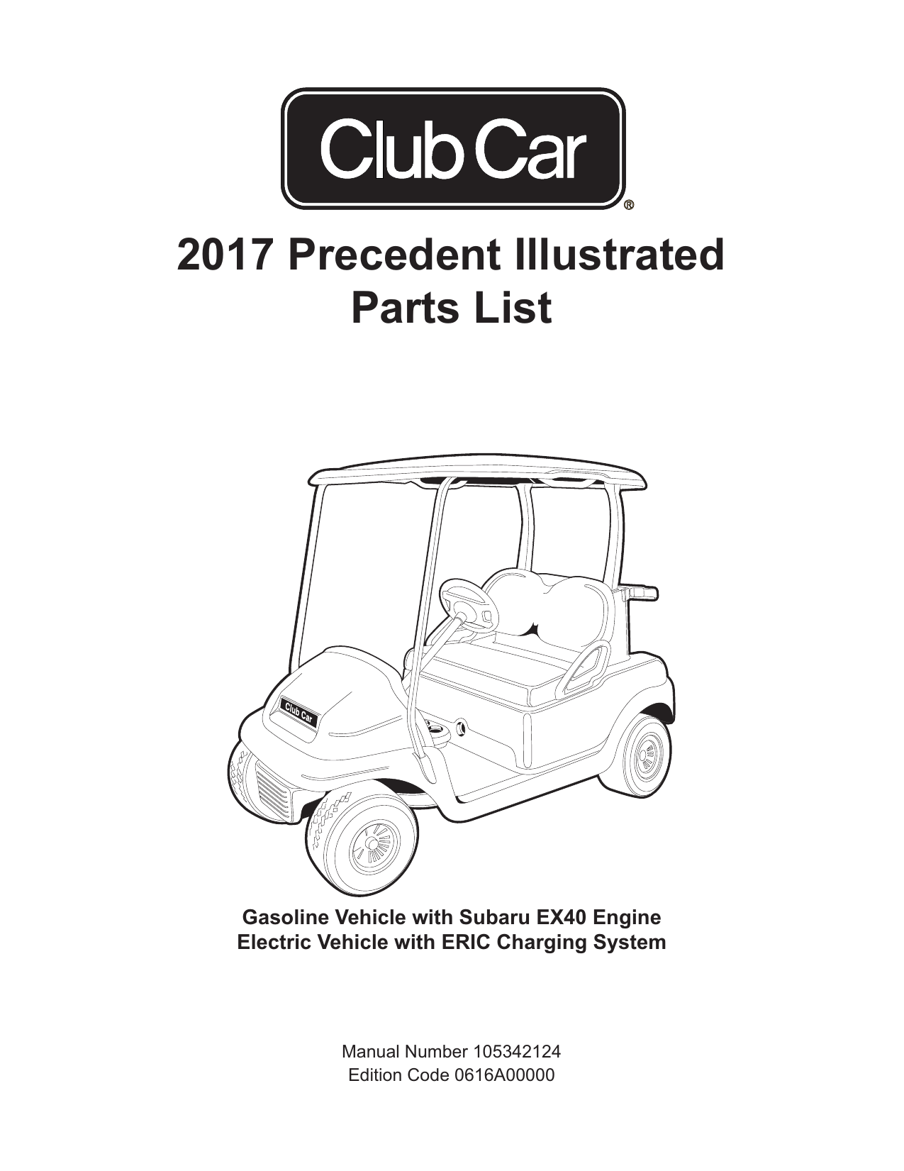 club car parts manual