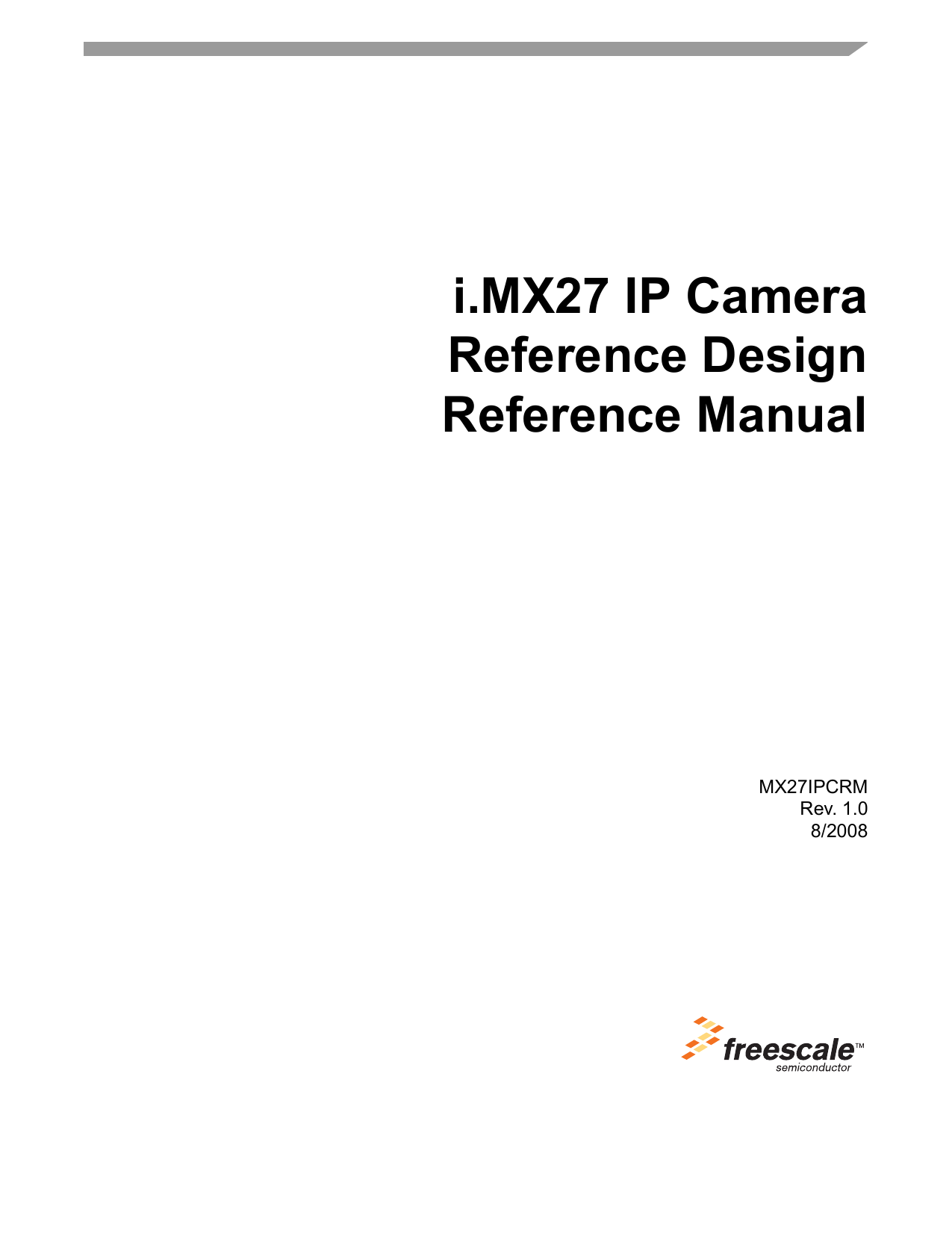 NXP Semiconductors i.MX27 Reference Manual Manualzz