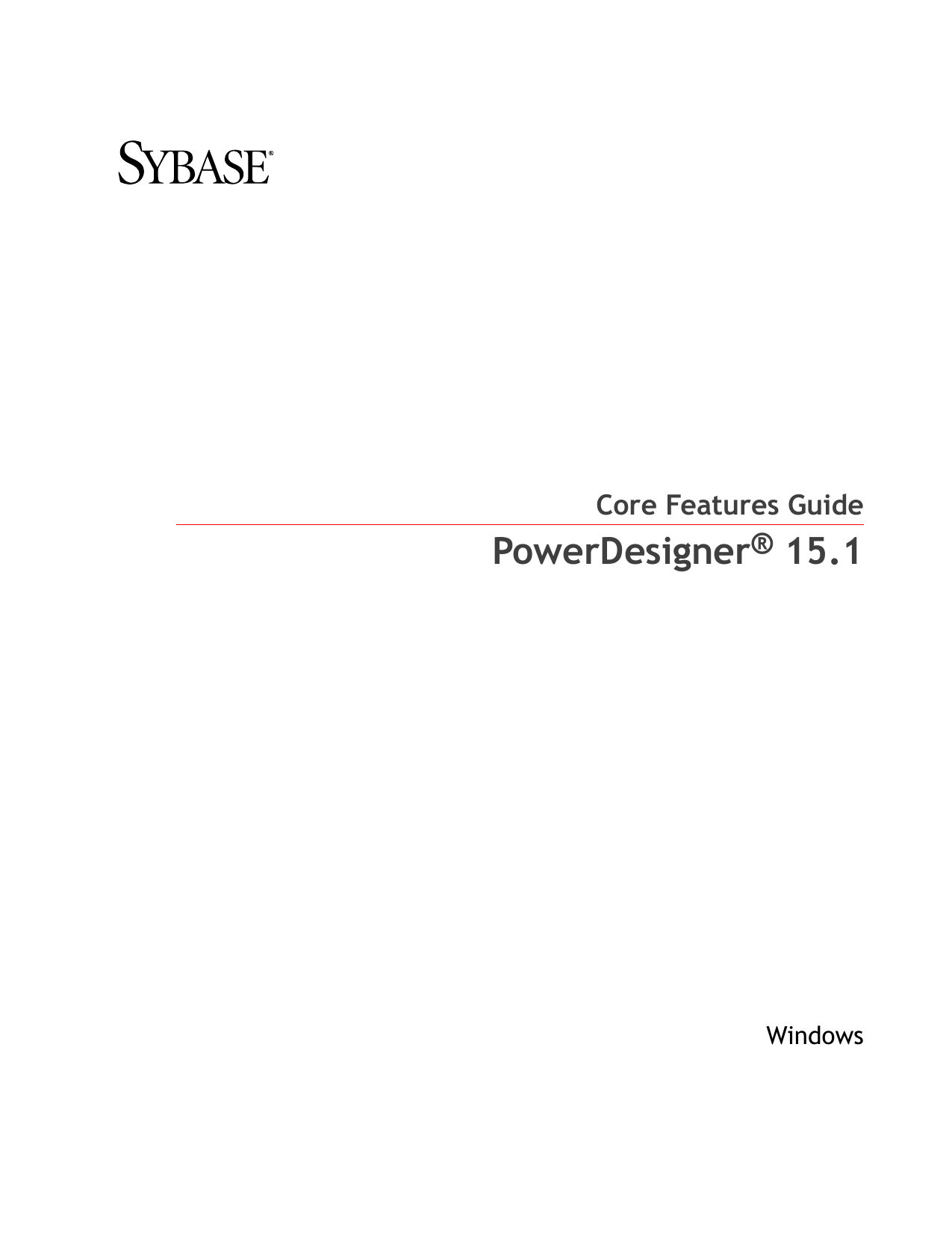 sybase powerdesigner training