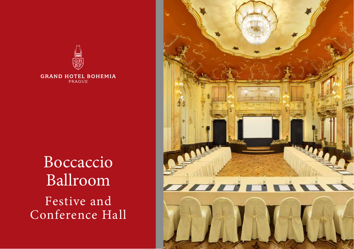 Boccaccio Ballroom Grand Hotel Bohemia Manualzz